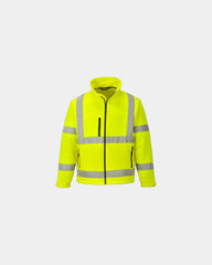 Veste Softshell Classic Hi-Vis à personnaliser - Jaune