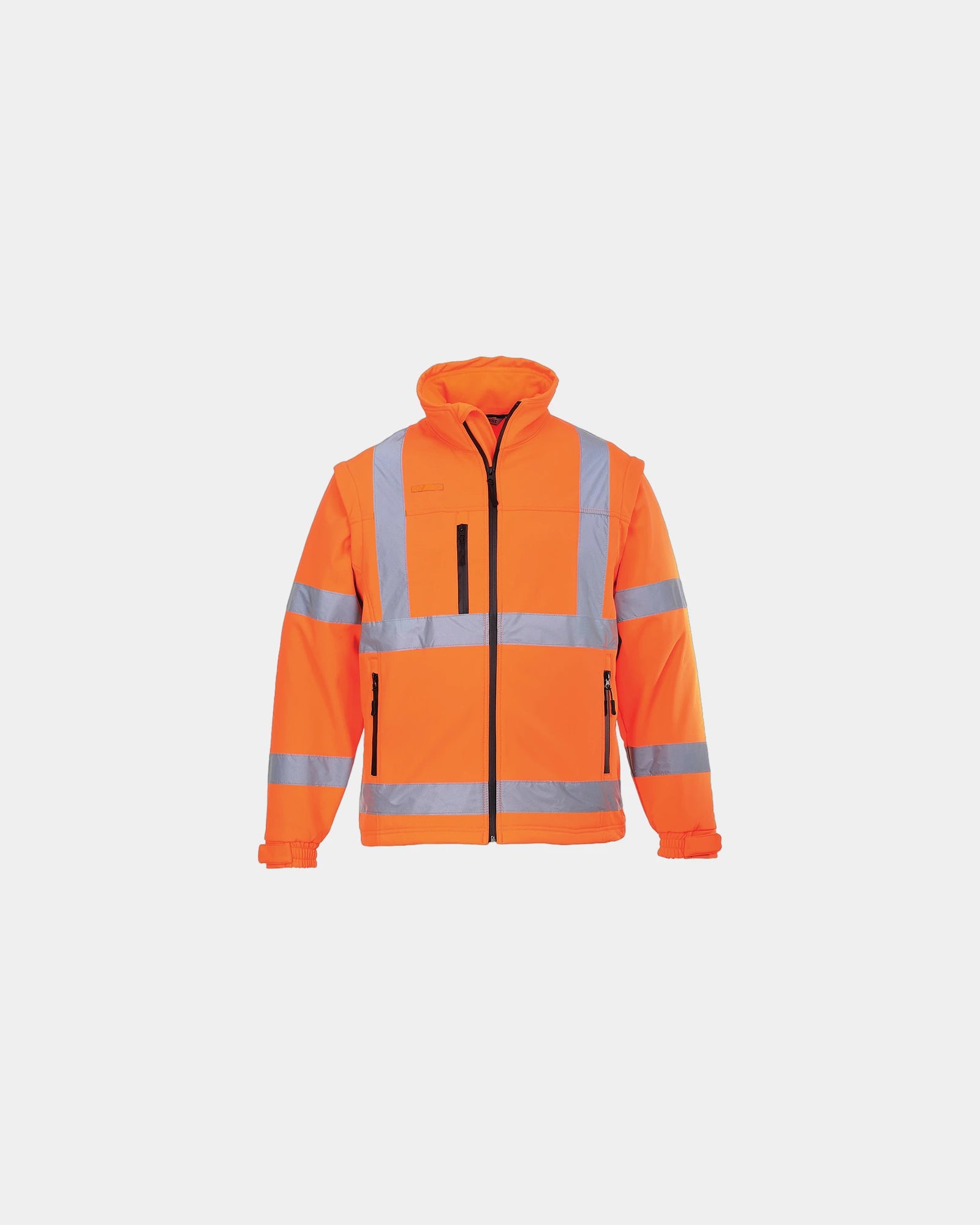 Blouson HiVis Softshell à personnaliser - Orange