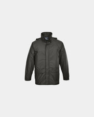 Veste imperméable Sealtex à personnaliser - Noir-Bleu Ciel