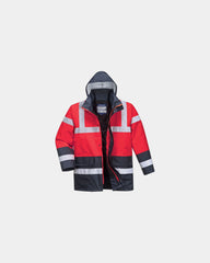 Parka bicolore Traffic à personnaliser - Bordeaux