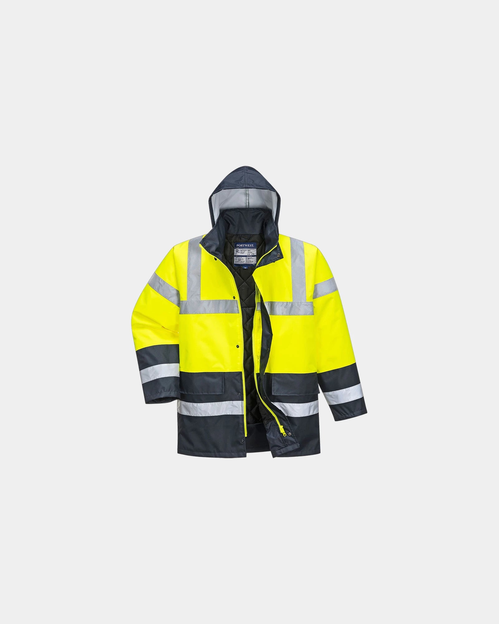 Parka bicolore Traffic à personnaliser - Jaune