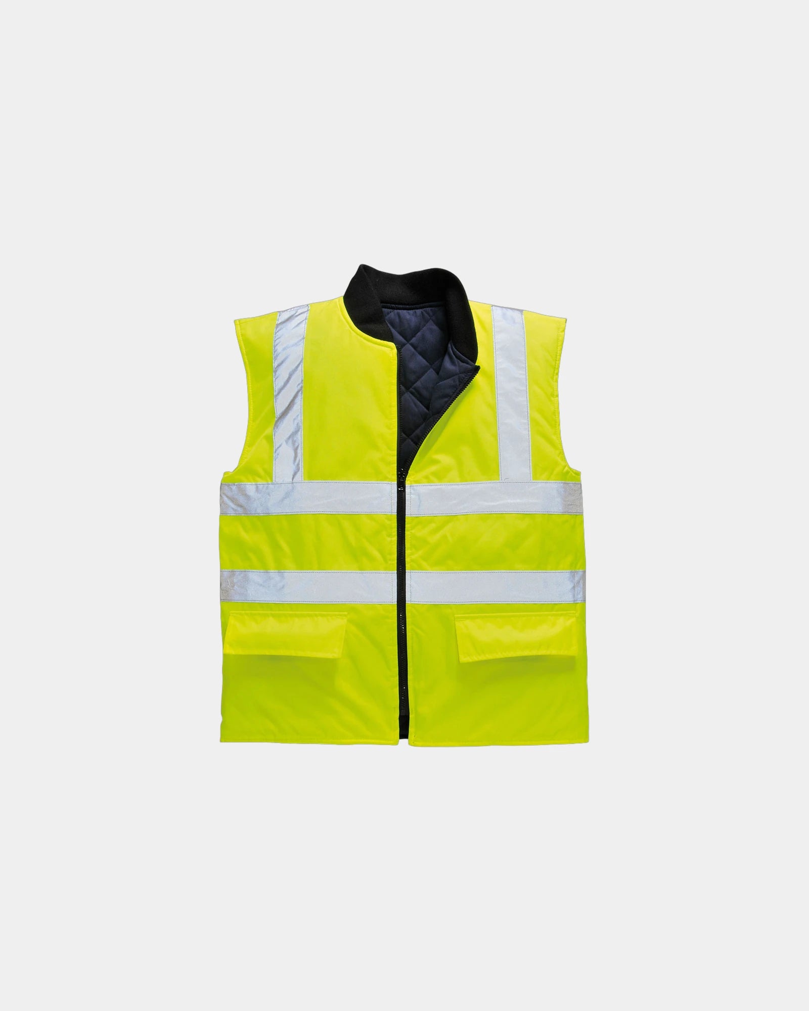 Gilet haute visibilité à personnaliser - Jaune