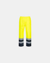 Pantalon imperméable bicolore à personnaliser - Jaune