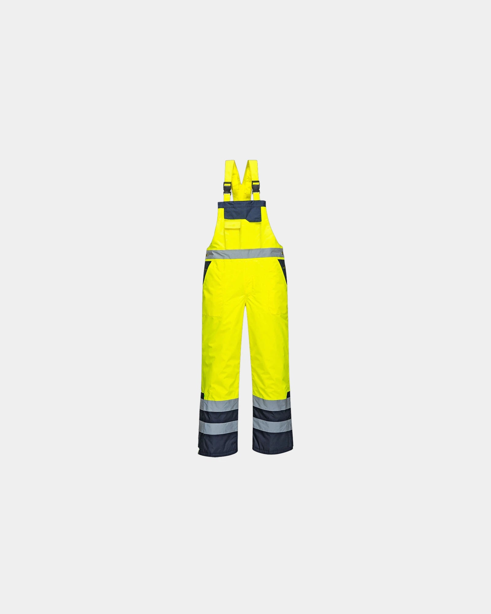 Cotte bicolore matelassée à personnaliser - Jaune