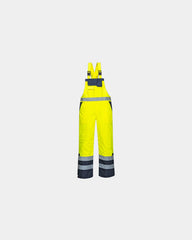 Cotte bicolore matelassée à personnaliser - Jaune