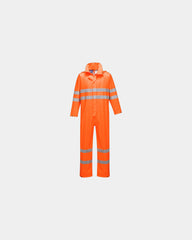 Combinaison étanche haute visibilité à personnaliser - Orange
