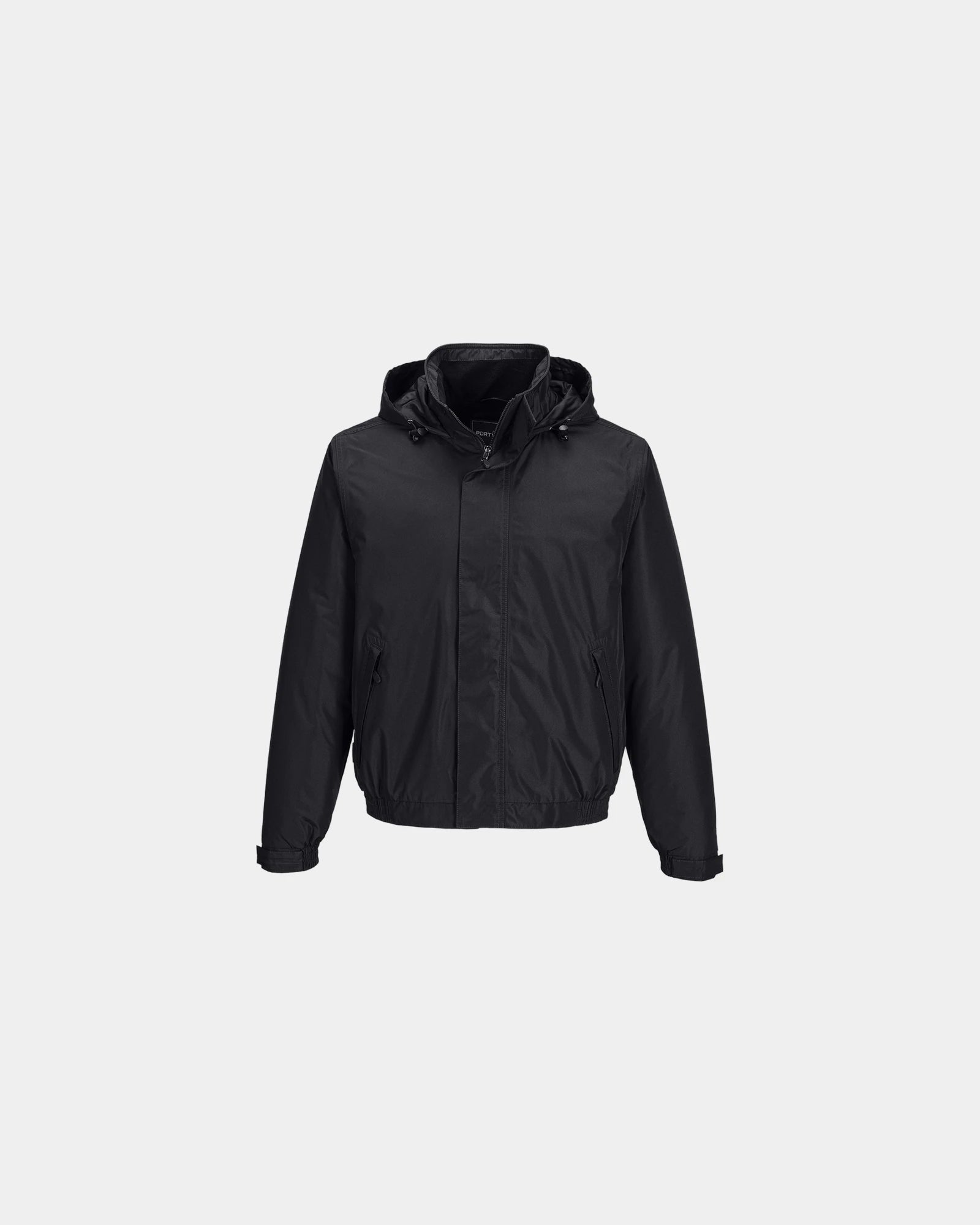 Blouson respirant étanche Calais à personnaliser - Noir-Bleu Ciel