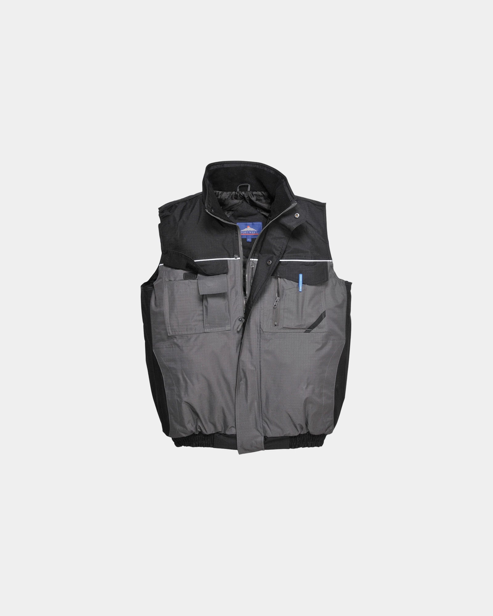 Gilet RS Bicolore à personnaliser - Gris