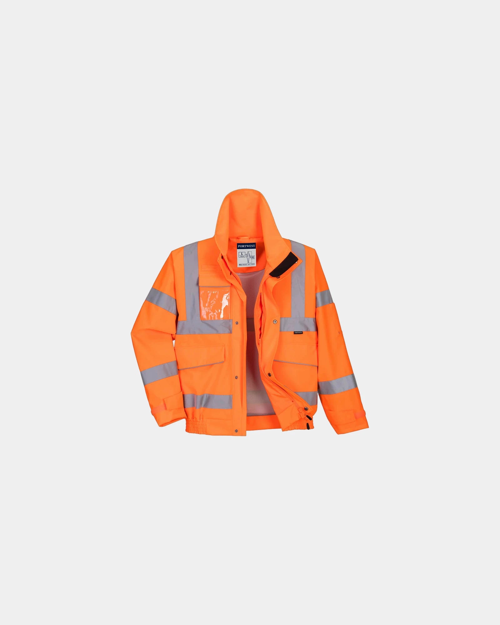 Blouson bomber imperméable Extrême à personnaliser - Orange