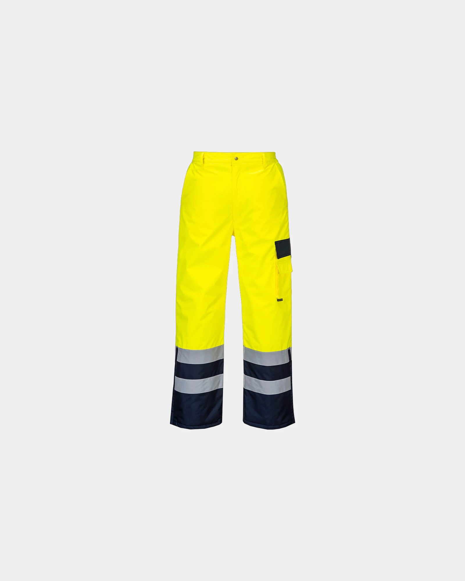 Pantalon contraste à personnaliser - Jaune-Bleu Marine