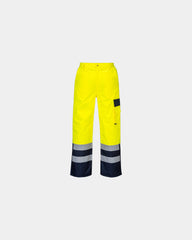 Pantalon contraste à personnaliser - Jaune-Bleu Marine