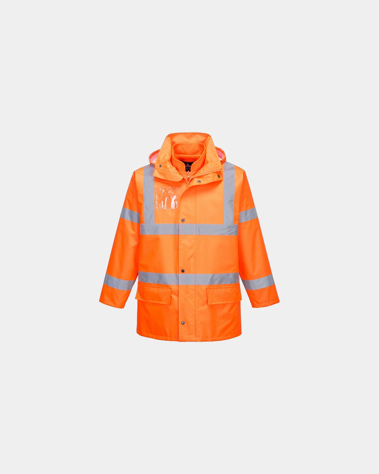 Parka Hi-Vis Essential 5 en 1 à personnaliser - Orange