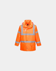 Parka Hi-Vis Essential 5 en 1 à personnaliser - Orange