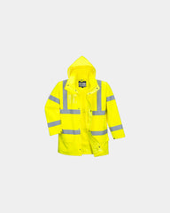 Parka Hi-Vis Essential 5 en 1 à personnaliser - Jaune