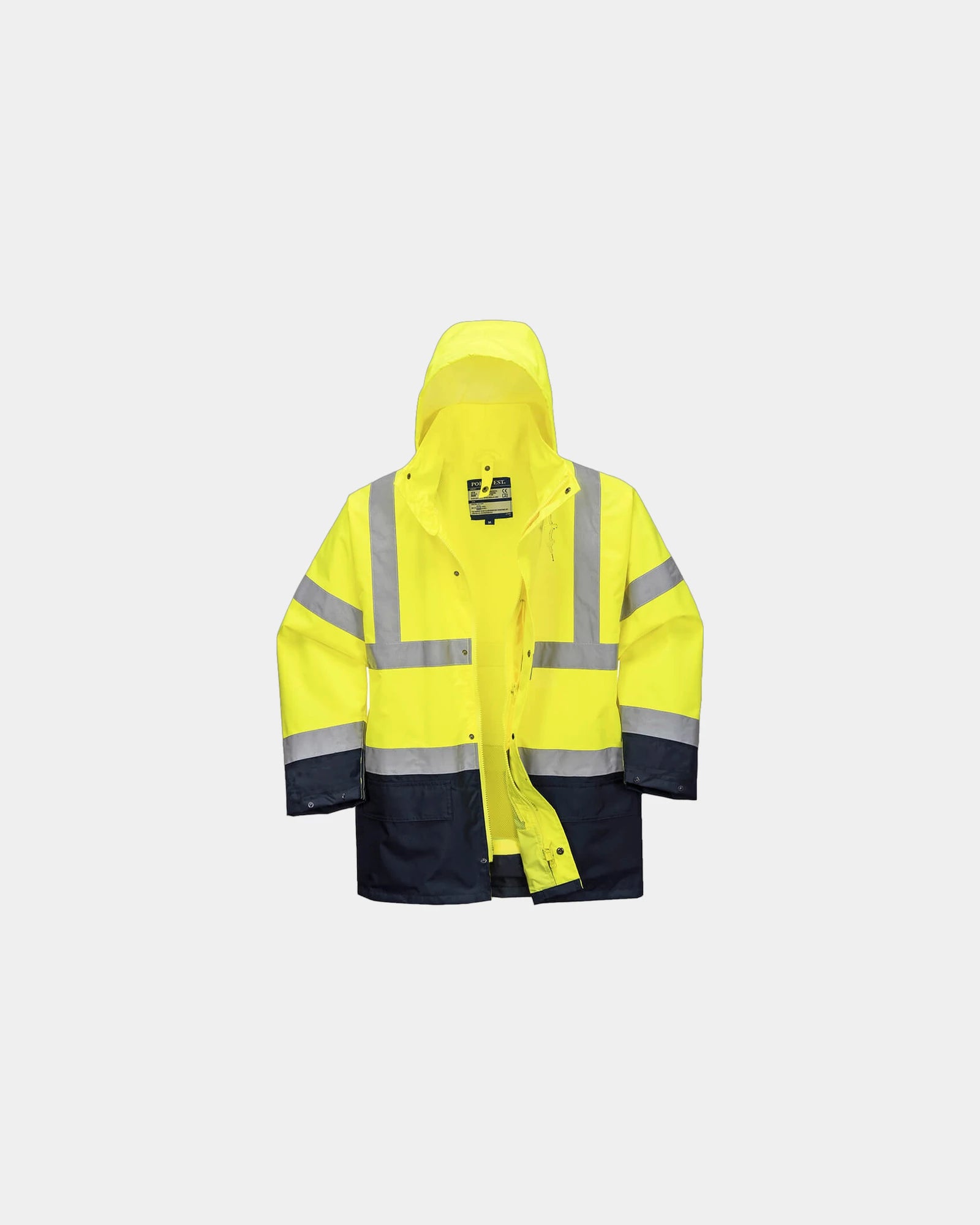 Parka 5 en 1 à personnaliser - Jaune-Bleu Marine