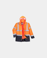 Parka bicolore Executive à personnaliser - Orange