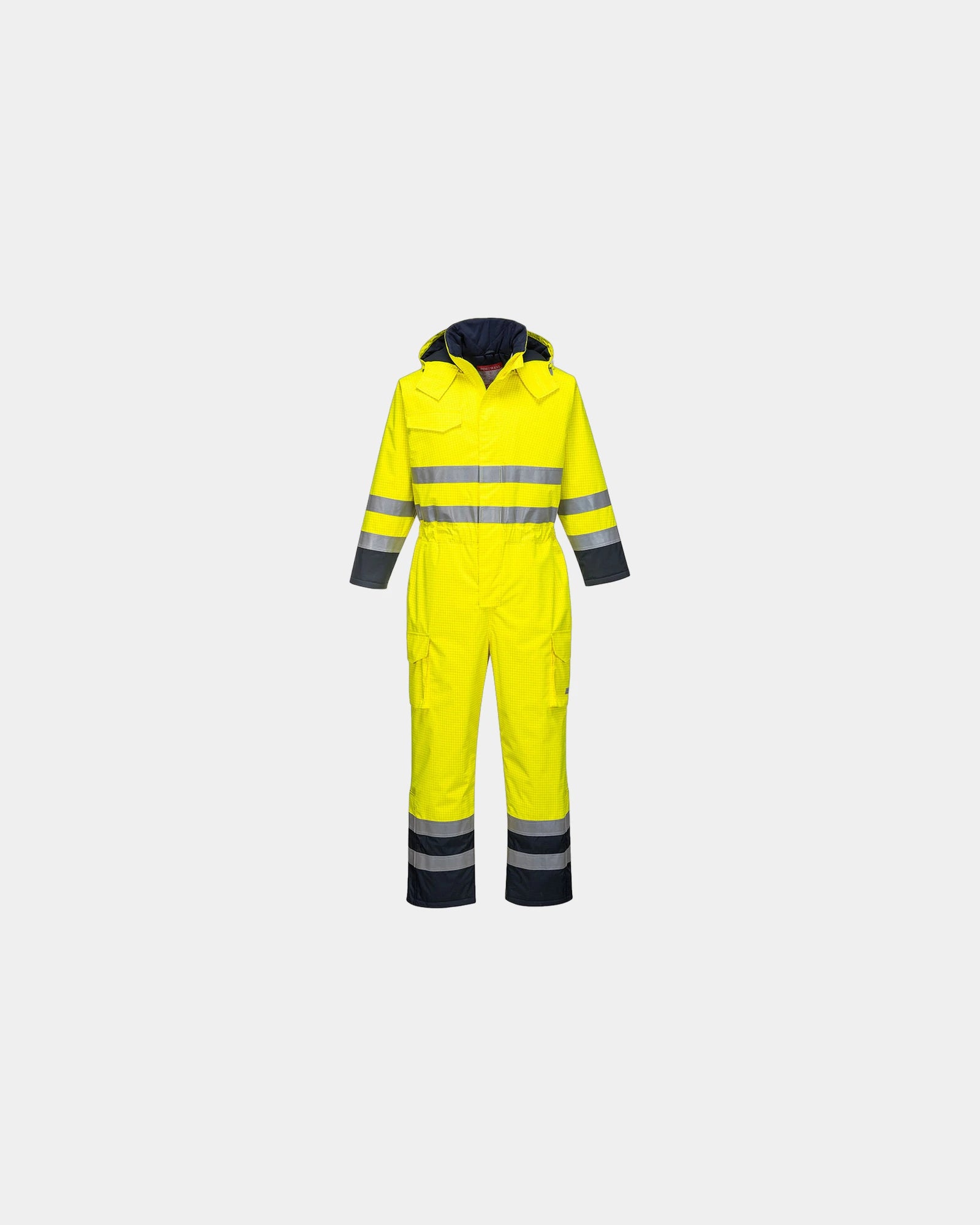 Combinaison de pluie imperméable à personnaliser - Jaune-Bleu Marine