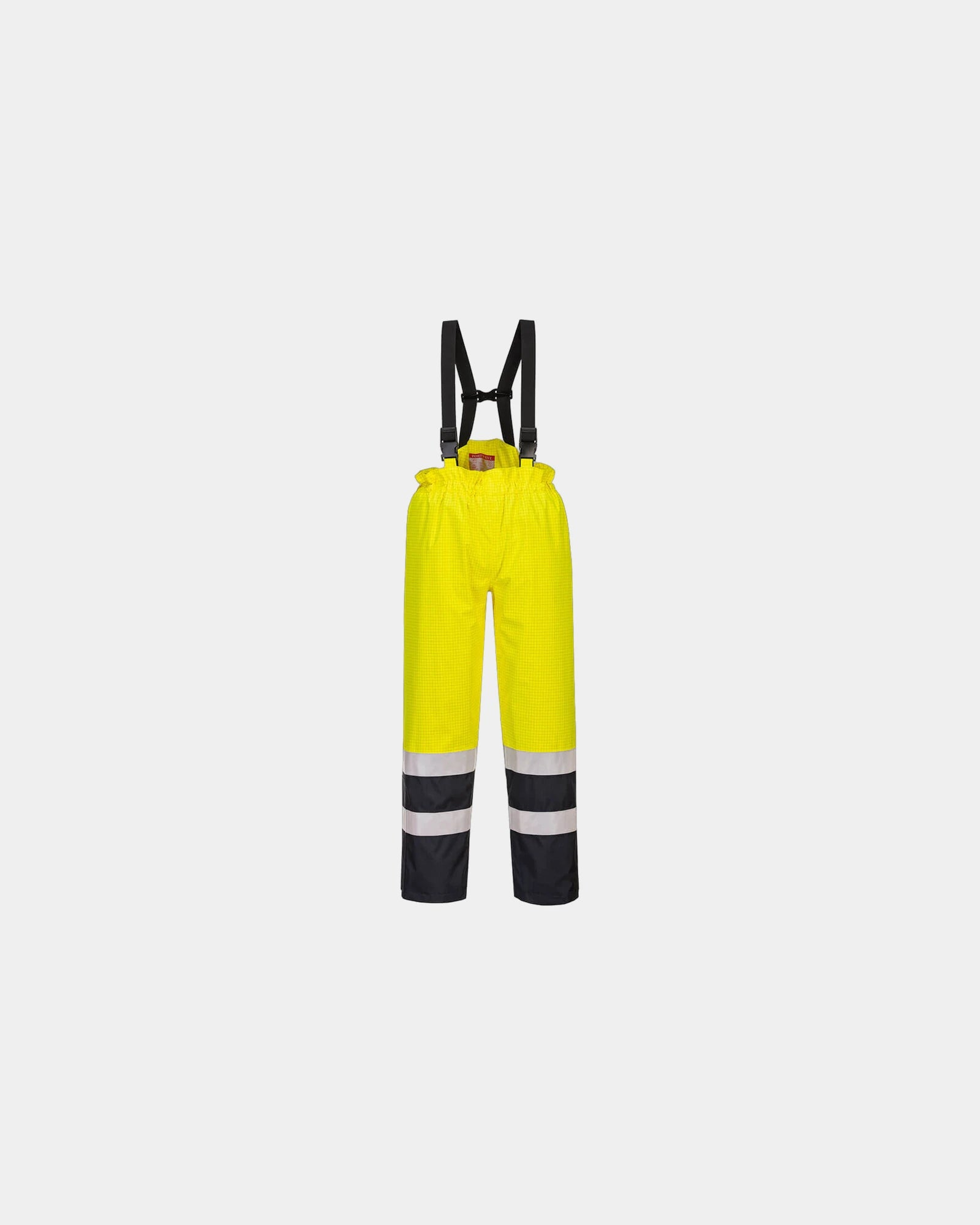 Pantalon multi-risques étanche à personnaliser - Jaune-Bleu Marine
