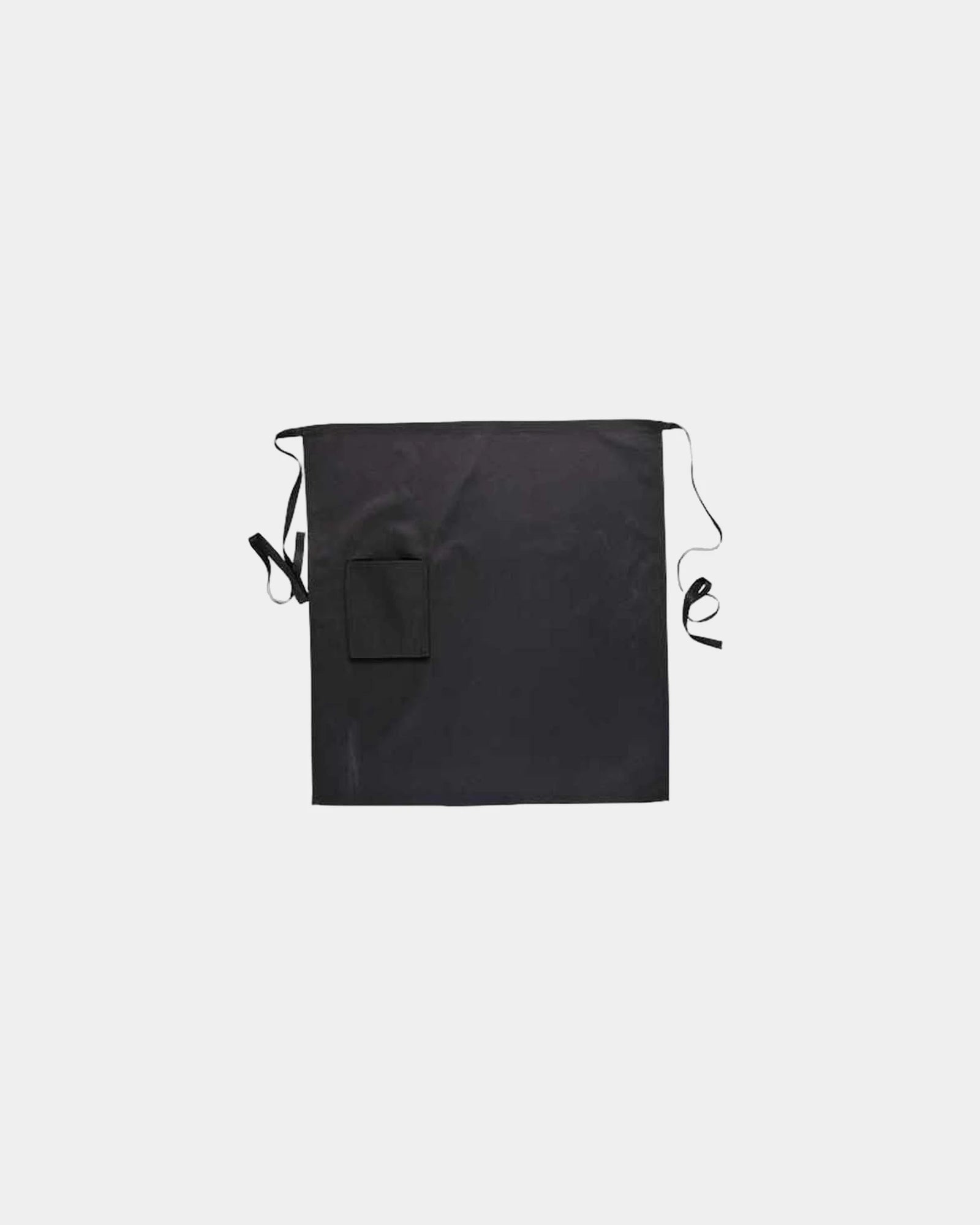 Tablier Chef avec poche à personnaliser - Noir-Bleu Ciel