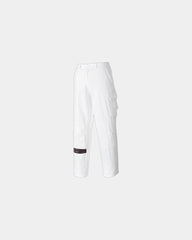 Pantalon peintre coton à personnaliser - Blanc
