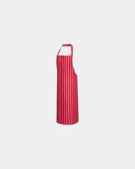 Tablier coton Butcher à personnaliser - Rouge