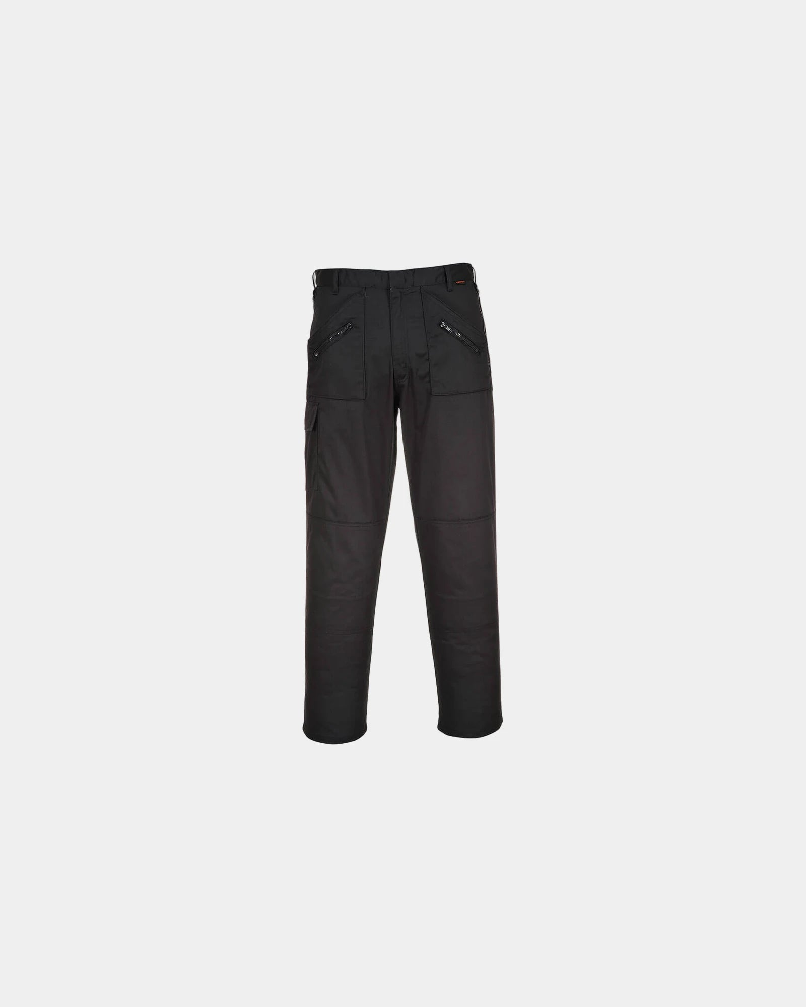 Pantalon stretch cuir bovin Portwest à personnaliser - Noir-Bleu Ciel