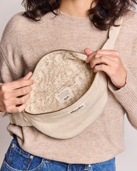Sac banane coton bio Hindbag Valentine à personnaliser - 27