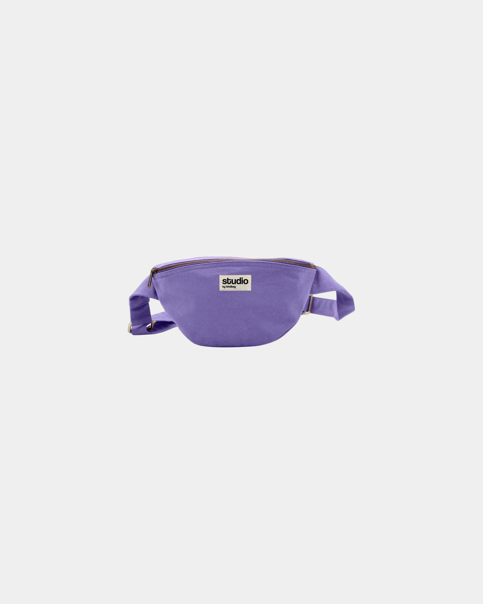 Sac banane coton bio Hindbag Valentine à personnaliser - Lavender