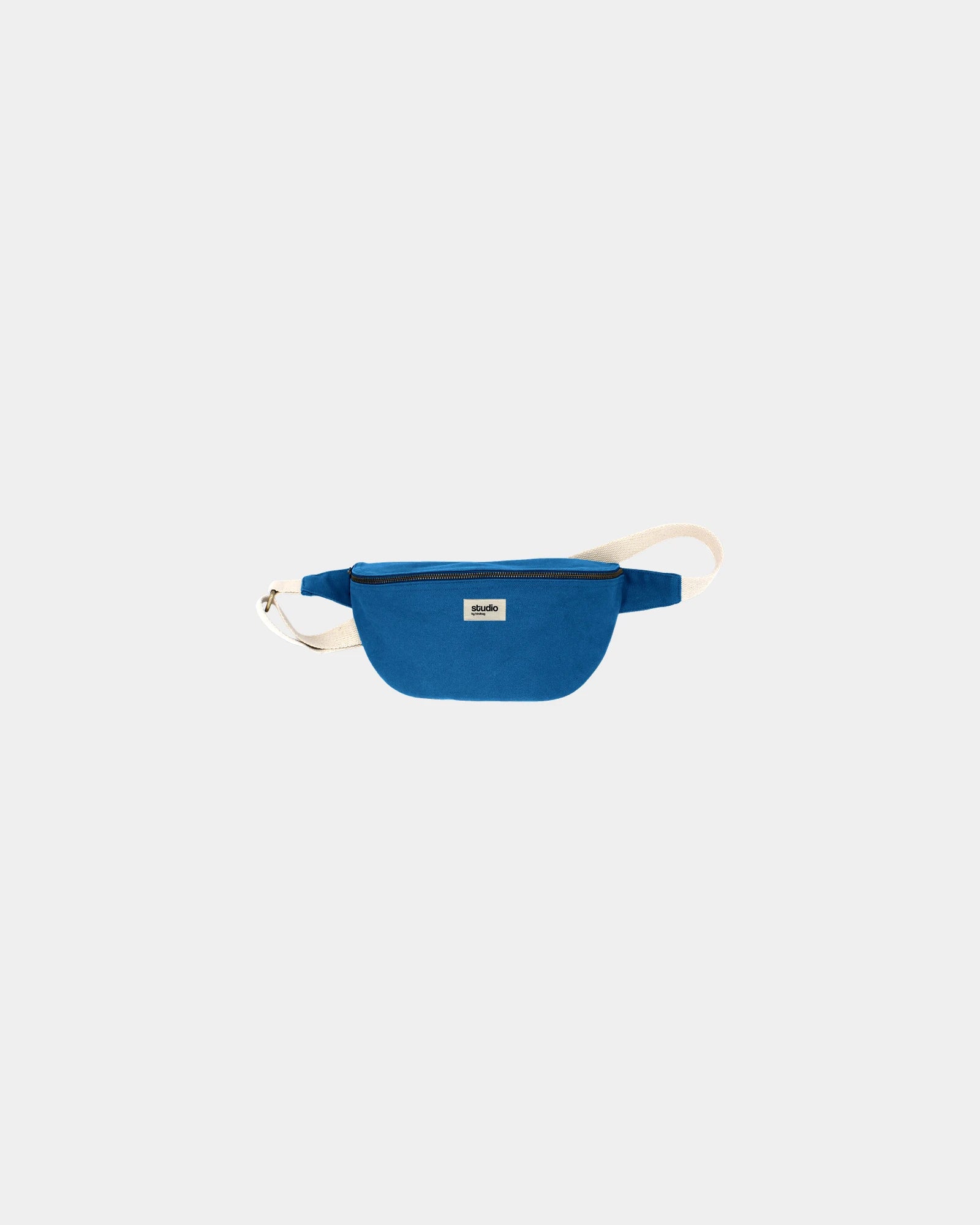 Sac banane coton bio Hindbag Antoine à personnaliser - Royal Blue