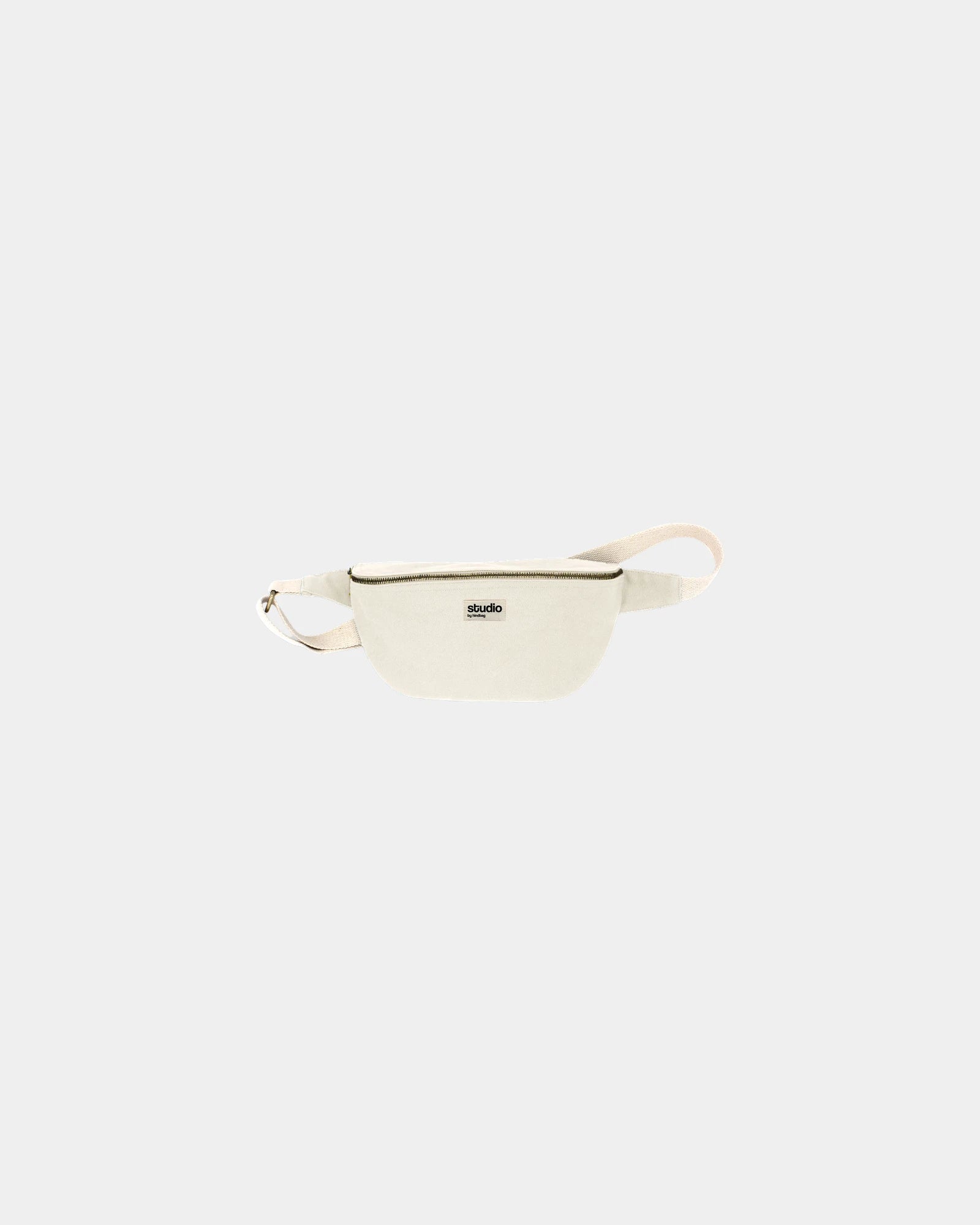 Sac banane coton bio Hindbag Antoine à personnaliser - Ecru