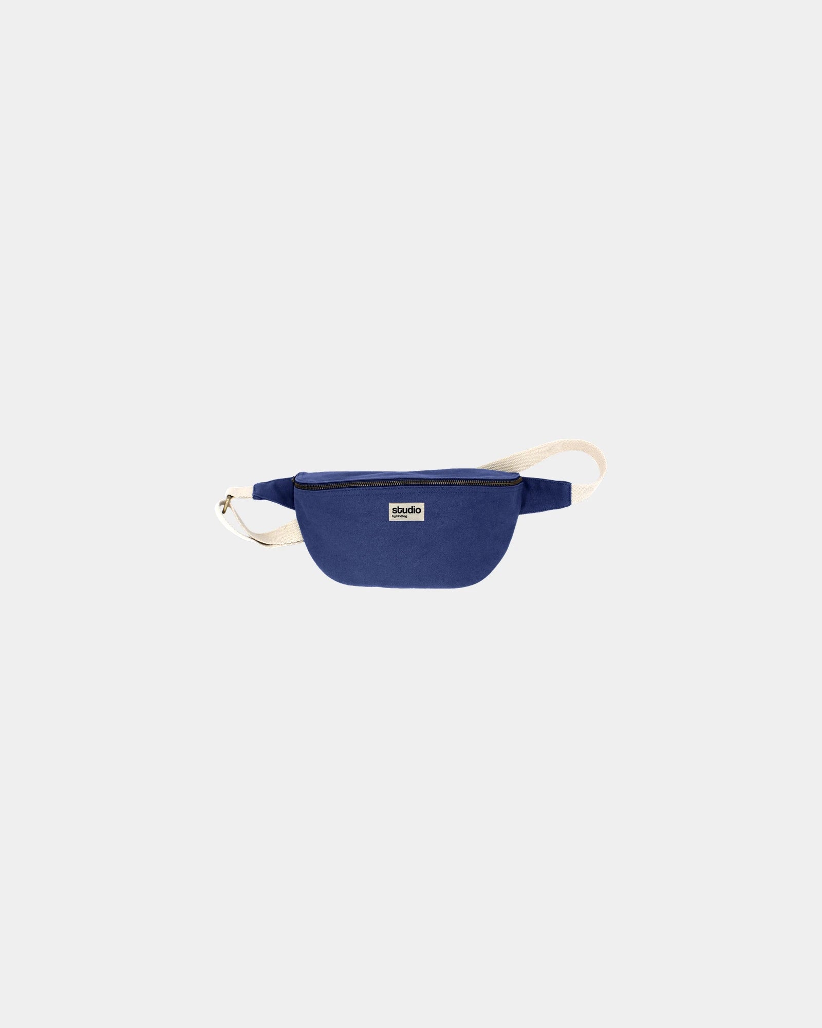 Sac banane coton bio Hindbag Antoine à personnaliser - Navy