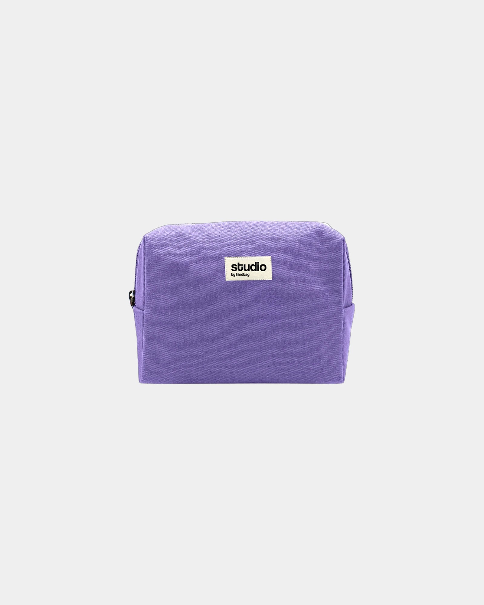 Trousse coton bio GOTS Hindbag Estelle M à personnaliser - Lavender