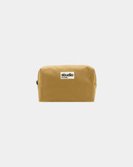 Trousse coton bio Hindbag Estelle S à personnaliser - Ochre
