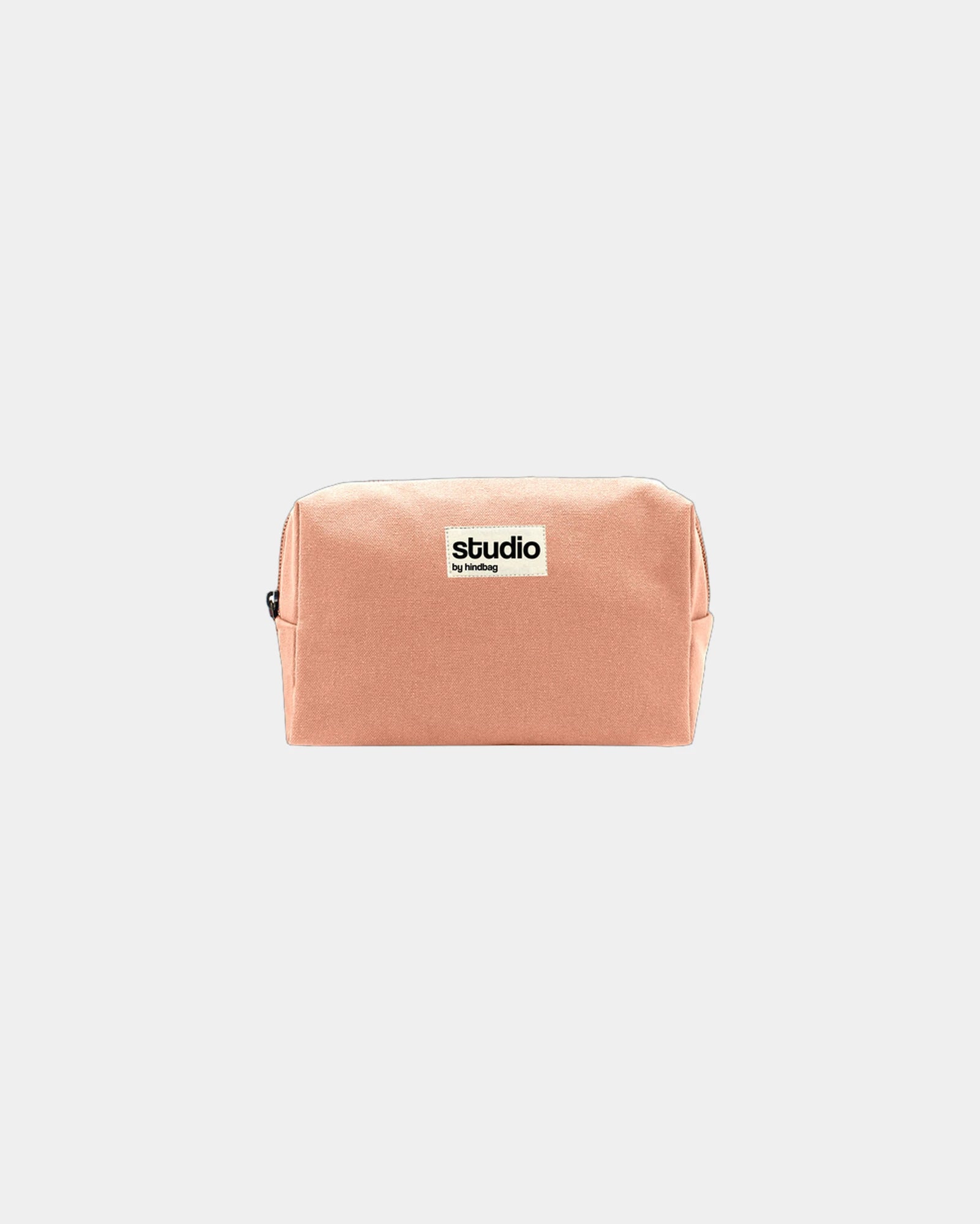 Trousse coton bio Hindbag Estelle S à personnaliser - Salmon