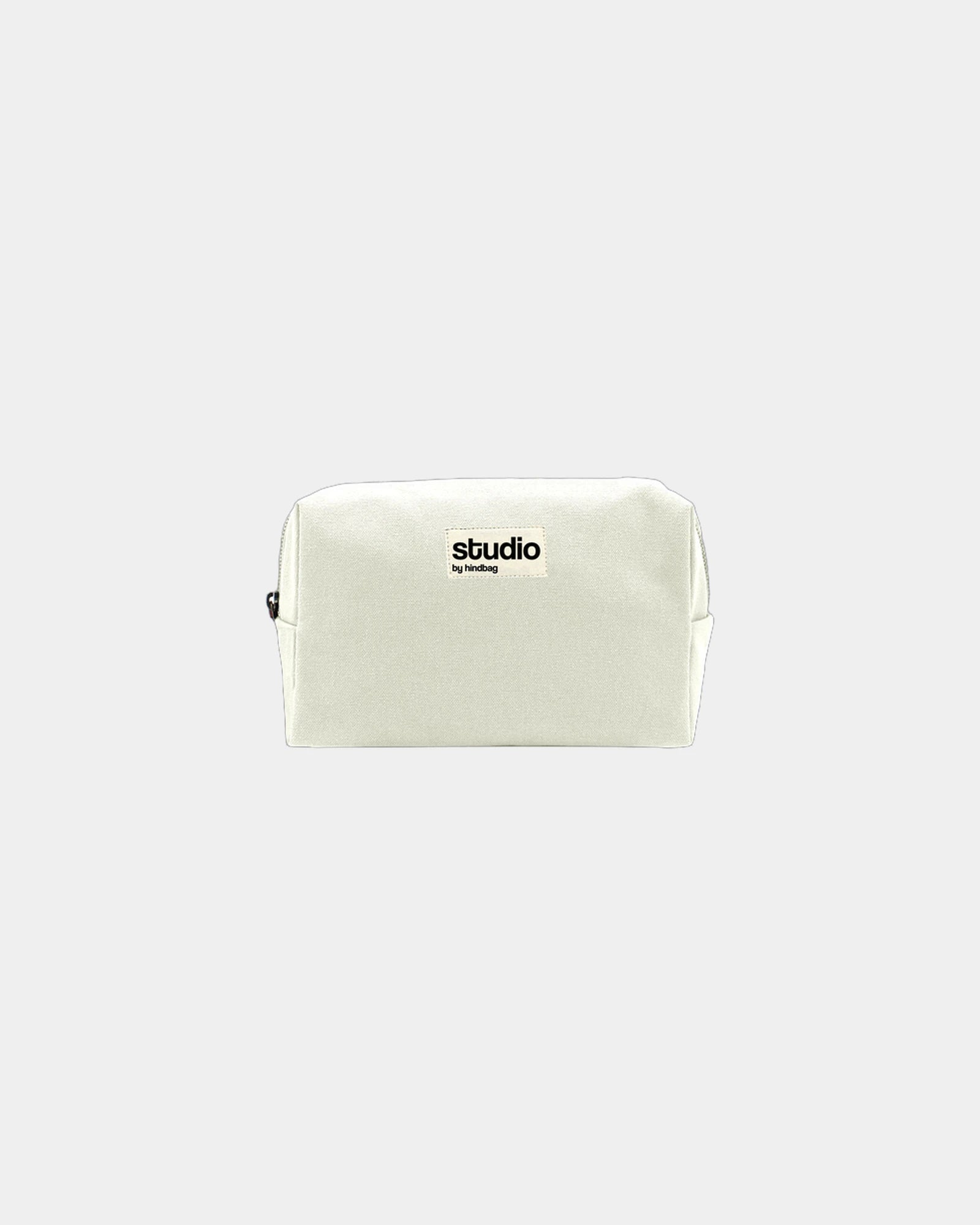 Trousse coton bio Hindbag Estelle S à personnaliser - Ecru