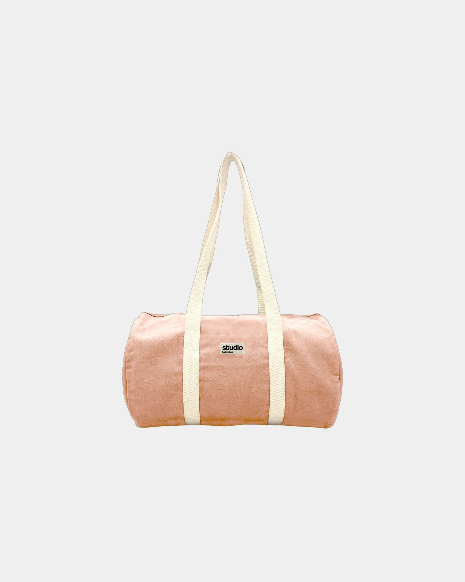 Sac polochon coton bio Hindbag Sam à personnaliser - Salmon