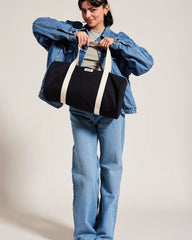 Sac polochon coton bio Hindbag Sam à personnaliser - 4