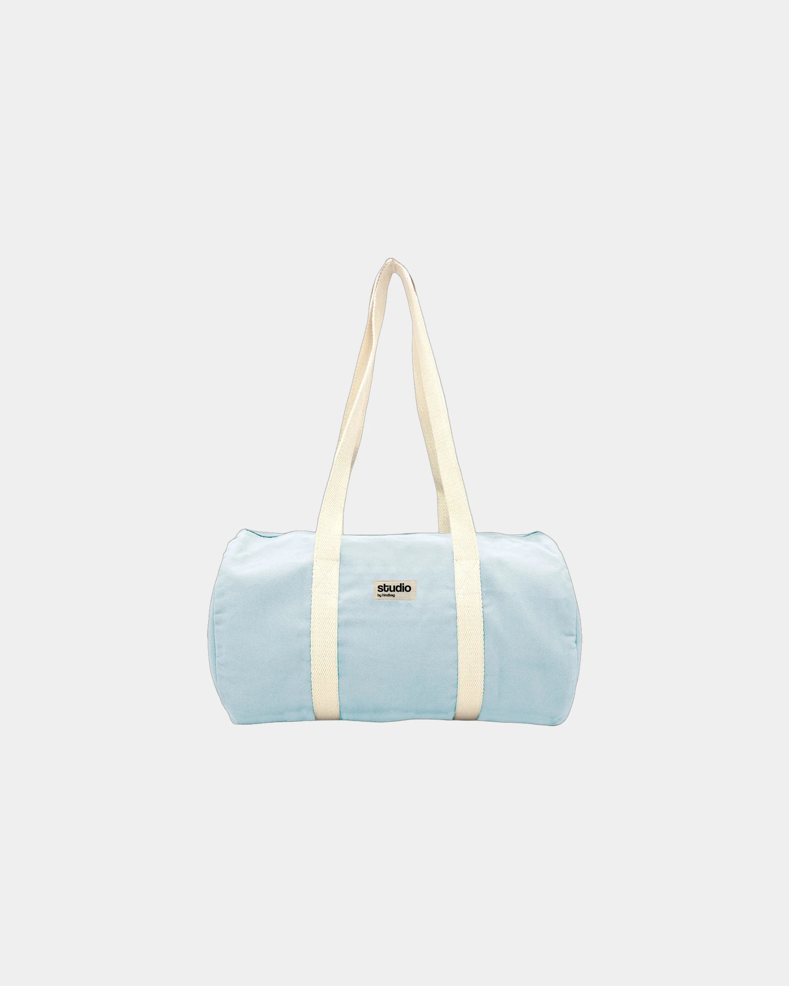 Sac polochon coton bio Hindbag Sam à personnaliser - Azure