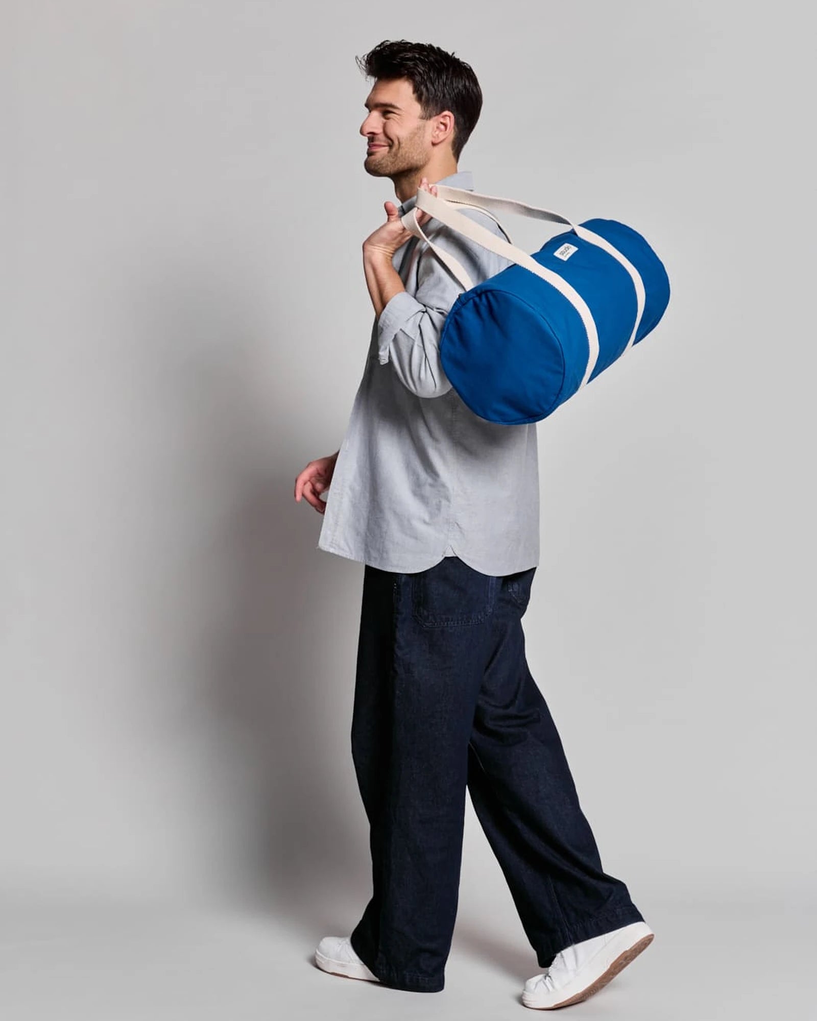 Sac polochon coton bio Hindbag Sam à personnaliser - 10