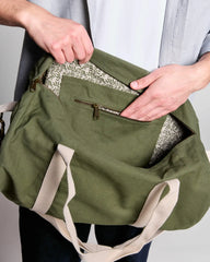 Sac polochon coton bio Hindbag Sam à personnaliser - 7