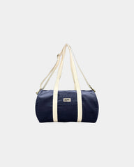 Sac polochon coton bio Hindbag Sam à personnaliser - Navy