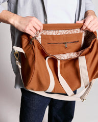 Sac polochon coton bio Hindbag Sam à personnaliser - 17