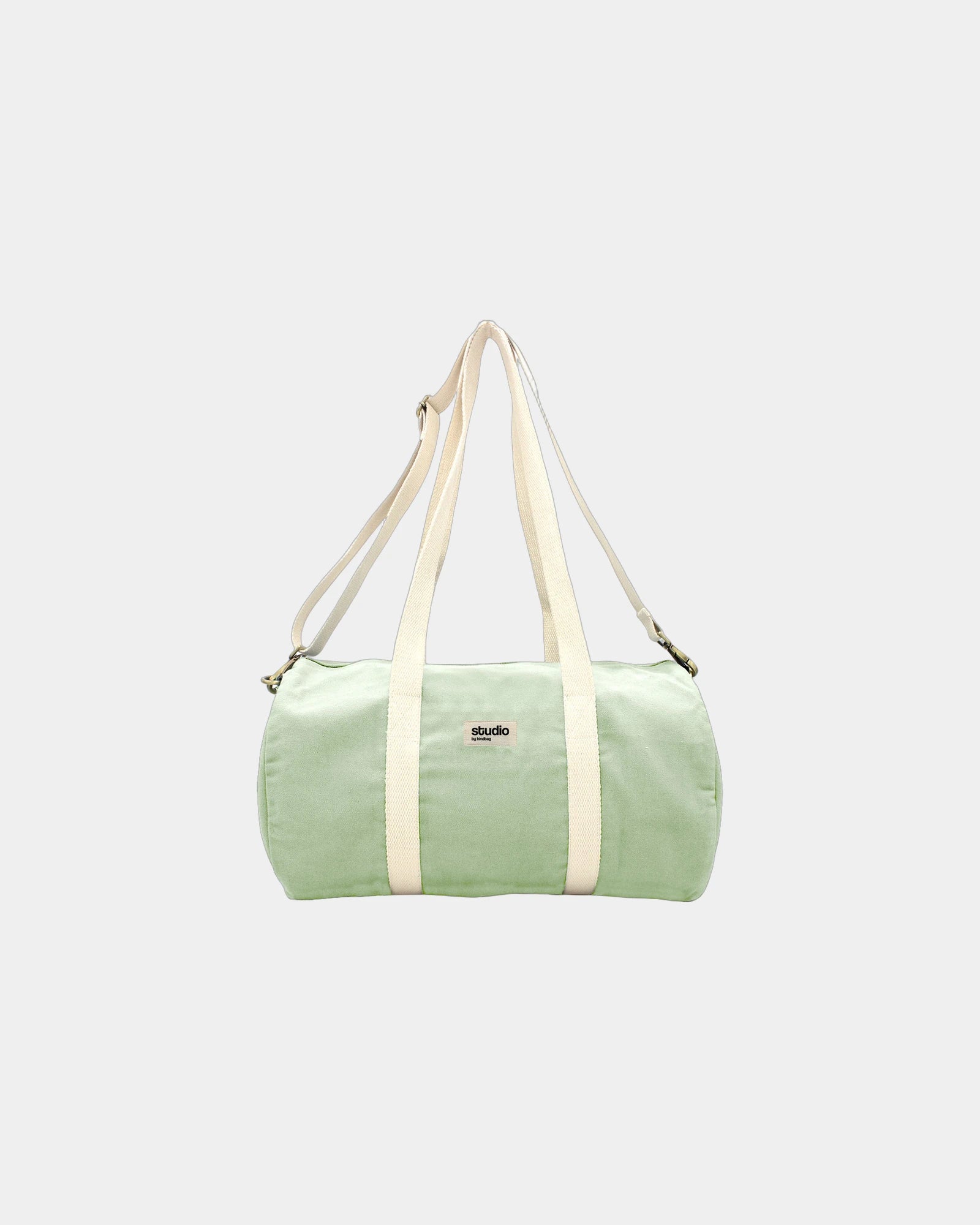Sac polochon coton bio Hindbag Sam à personnaliser - Mint