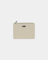 Pochette coton bio GOTS Hindbag Colette M à personnaliser - Jute
