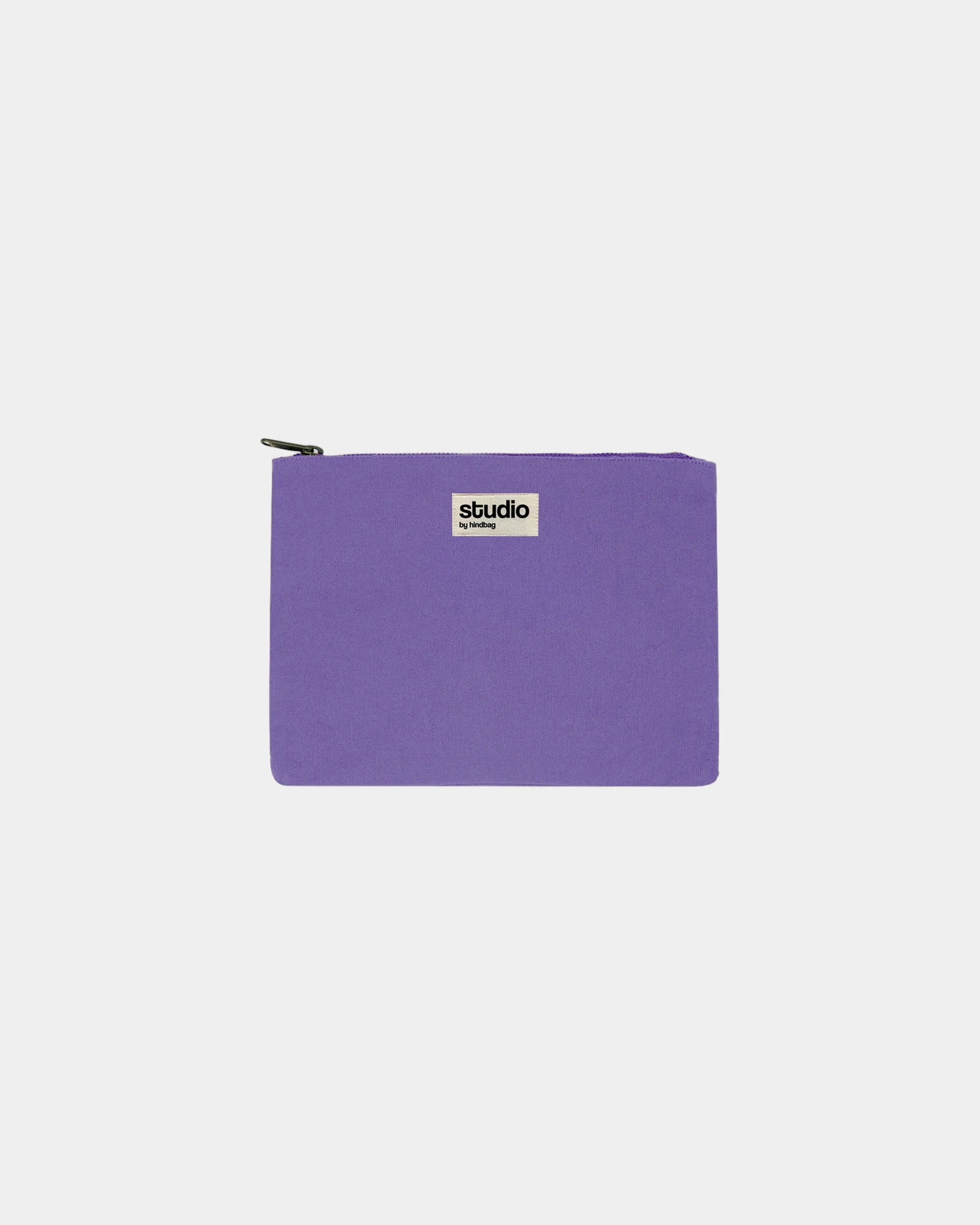 Pochette coton bio GOTS Hindbag Colette M à personnaliser - Lavender