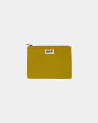 Pochette coton bio GOTS Hindbag Colette M à personnaliser - Ochre