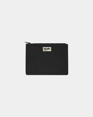 Pochette coton bio GOTS Hindbag Colette M à personnaliser - Black