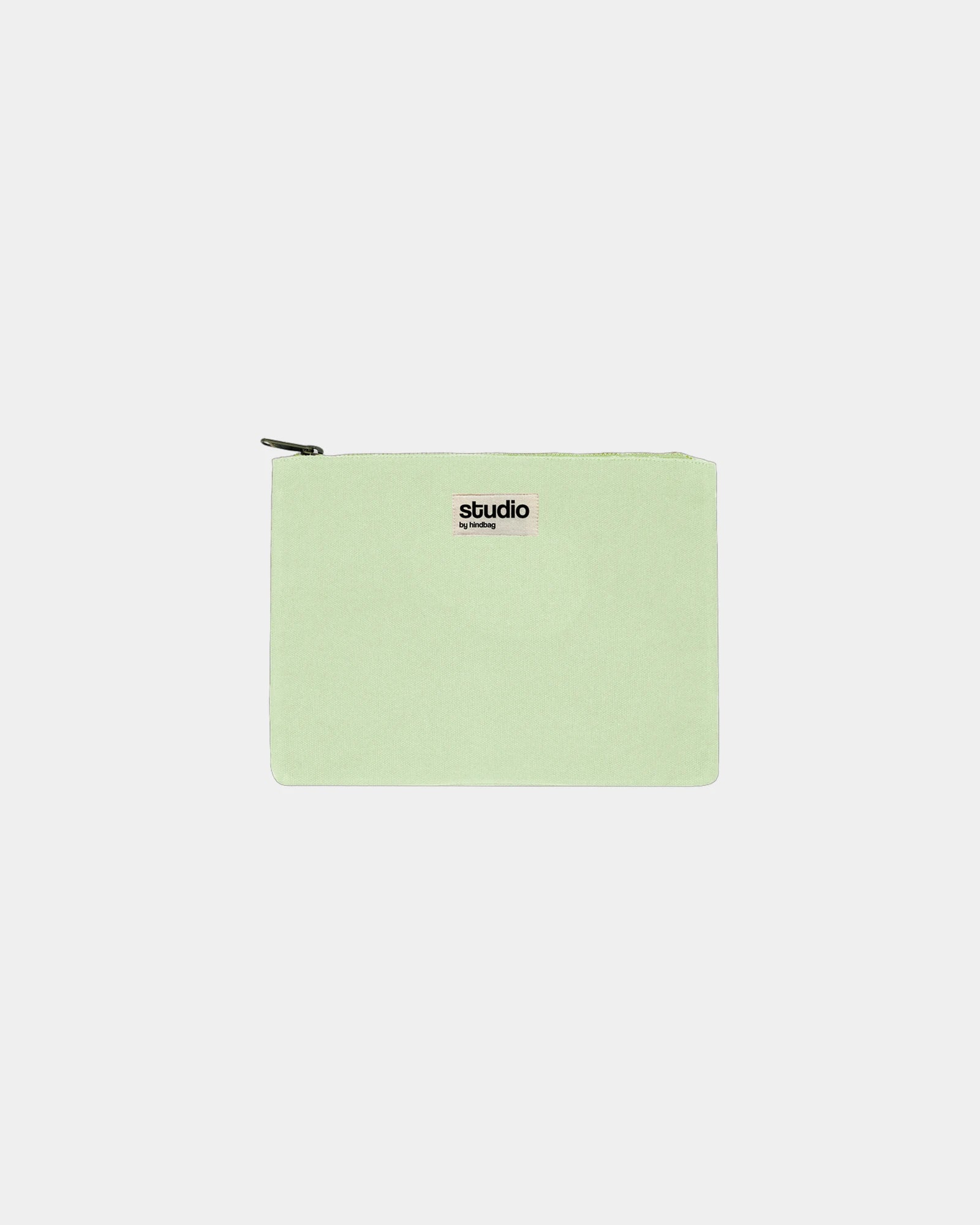 Pochette coton bio GOTS Hindbag Colette M à personnaliser - Mint