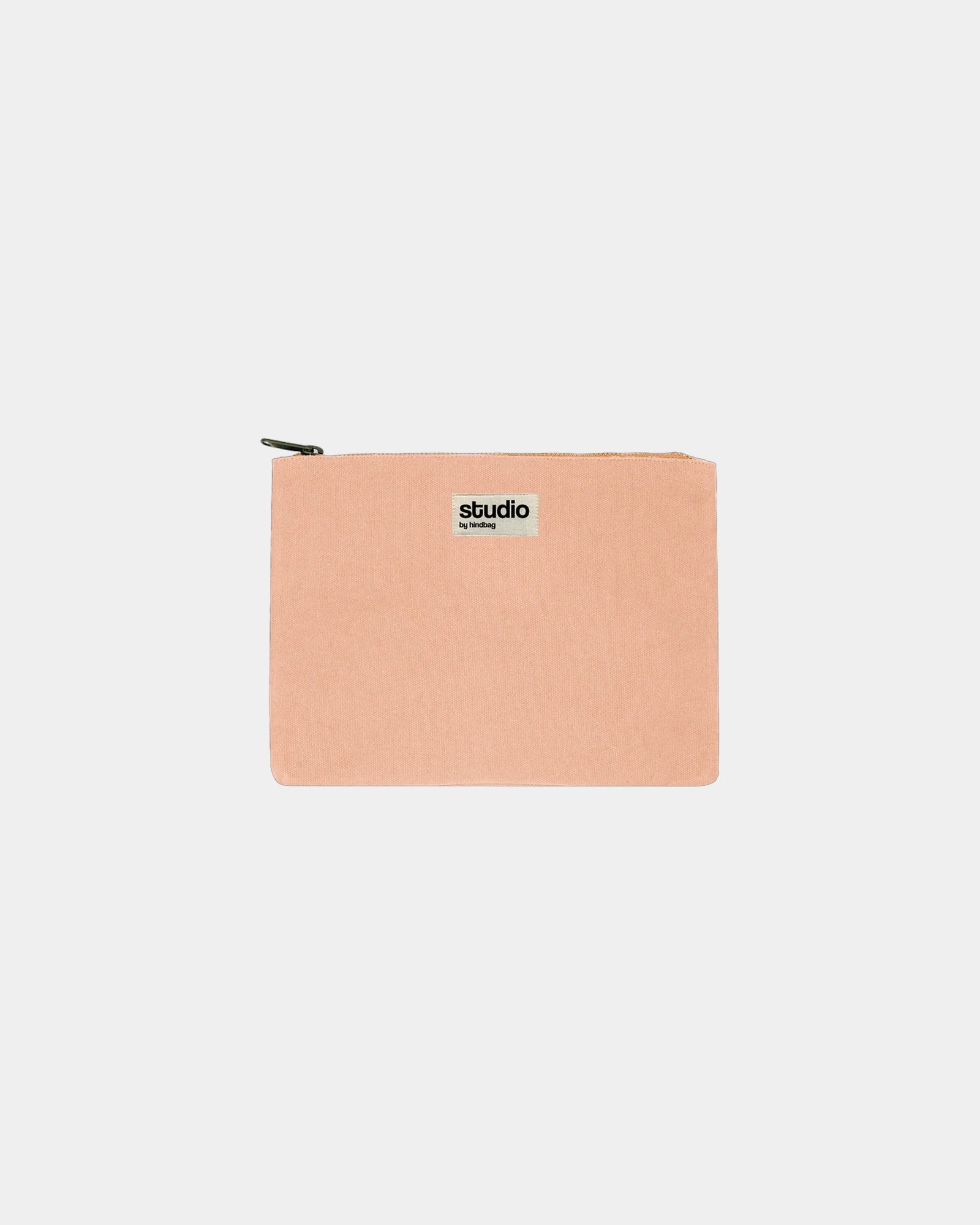 Pochette coton bio GOTS Hindbag Colette M à personnaliser - Salmon