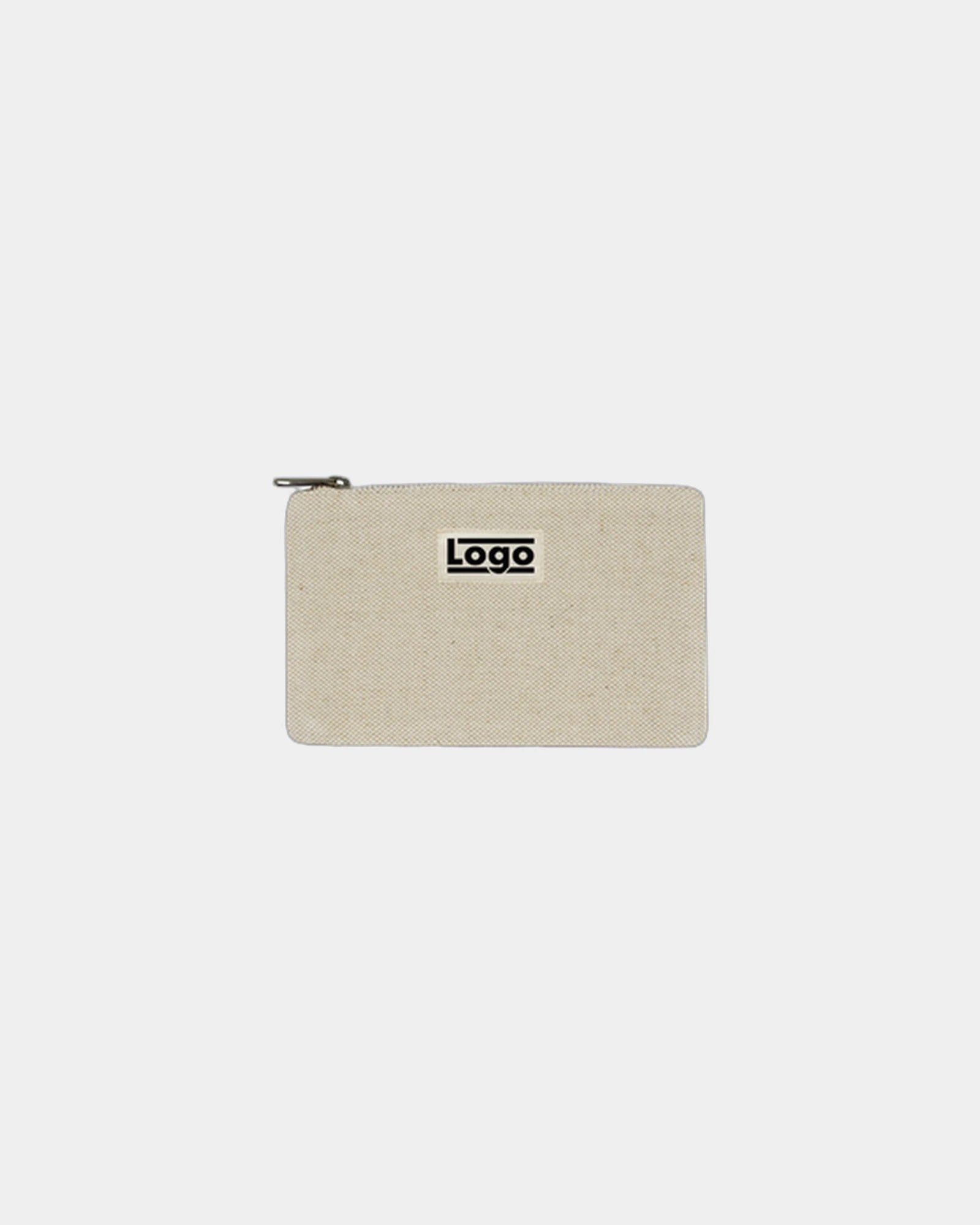 Pochette coton bio GOTS Hindbag Colette S à personnaliser - Jute